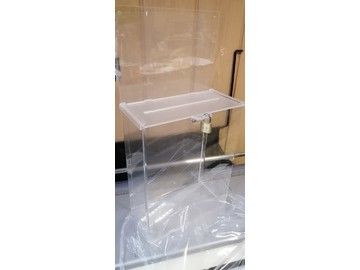Ящик из оргстекла в Уфе — прозрачный бокс с крышкой для офиса и магазина